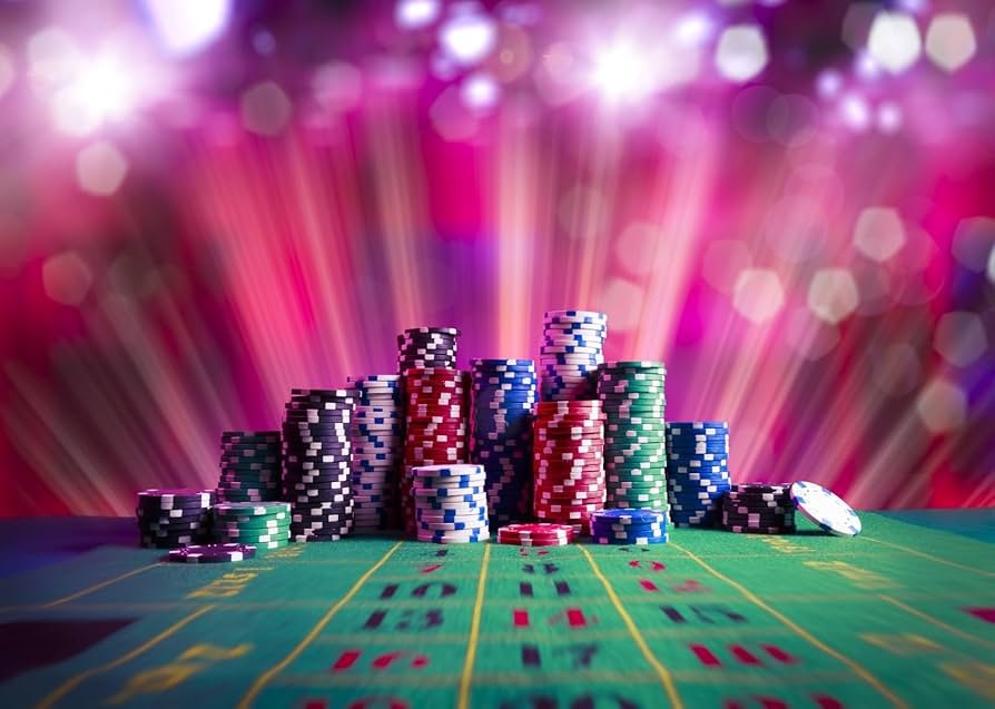 Casino-style mobile layout with clear icons for slot section access